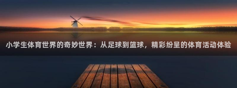MK体育官方正版app集团logo：小学生体育世界的