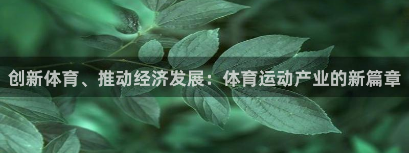 MK体育官网下载招商电话是多少号码：创新体育、推动经