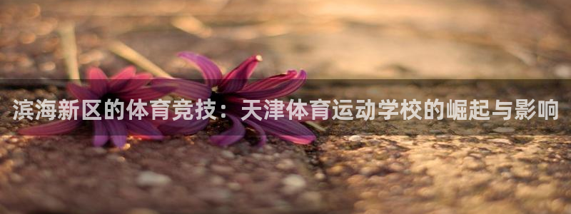 MK体育官网下载软件：滨海新区的体育竞技：天津体育运动学校的