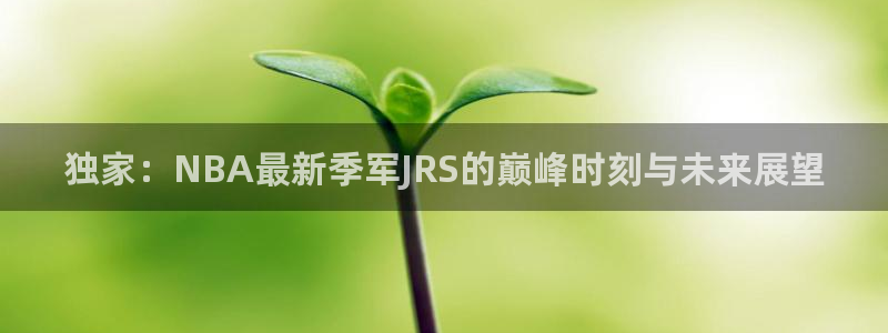小九剧场免费观看：独家：NBA最新季军JRS的巅峰时刻与未来展望